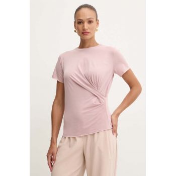 MAX&Co. tricou din bumbac femei, culoarea violet, 2426946051200