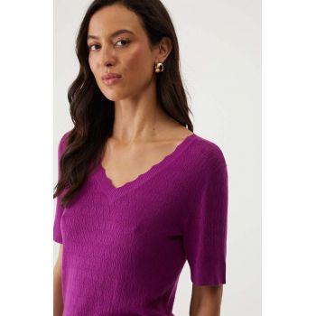 Medicine tricou femei, culoarea violet