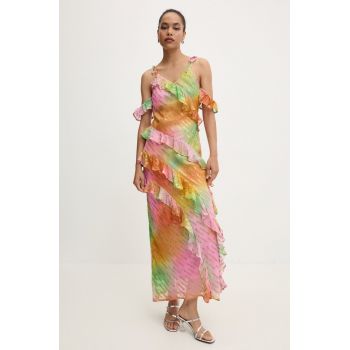 Never Fully Dressed rochie Faro Dress maxi, mulata, NFDDR1547