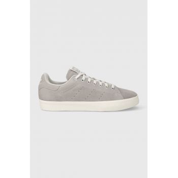 adidas Originals sneakers din piele întoarsă Stan Smith CS culoarea: gri ID2040