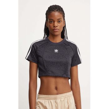 adidas Originals tricou femei, culoarea negru, IW5476