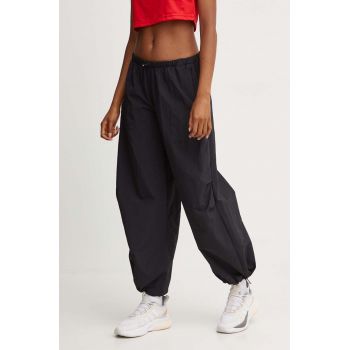 adidas pantaloni de trening City Escape culoarea negru, neted, IV9780