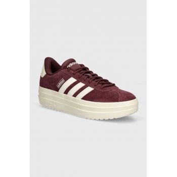 adidas sneakers VL Court Bold culoarea bordo, IH0366