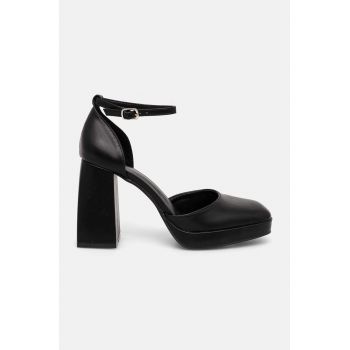 Answear Lab pumps culoarea negru, cu toc drept