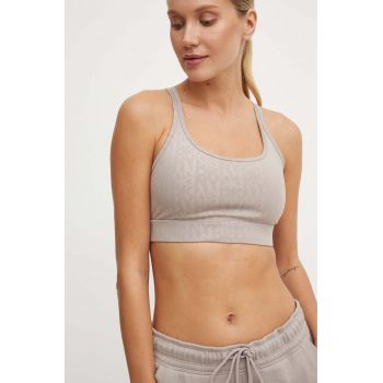 Dkny sutien sport culoarea bej, modelator, DP4T9963