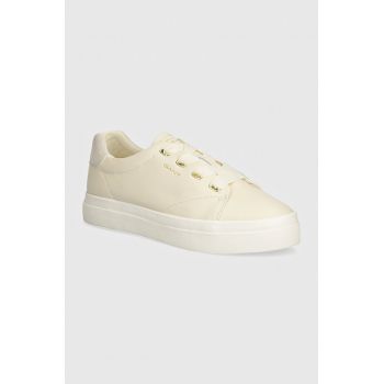 Gant sneakers din piele Avona culoarea bej, 29531569 G125