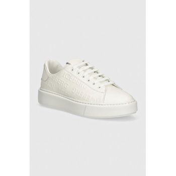 Iceberg sneakers din piele Bozeman culoarea alb, ID211209