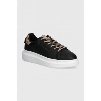 Just Cavalli sneakers culoarea negru, 77RA3SB1