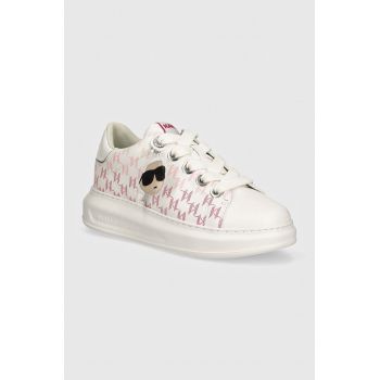 Karl Lagerfeld sneakers KAPRI culoarea alb, KL62576L