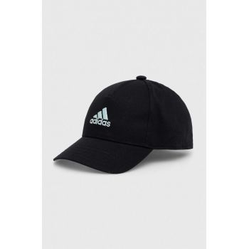 adidas Performance șapcă de baseball pentru copii LK CAP culoarea negru, cu imprimeu, IY7795