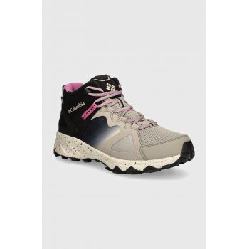 Columbia pantofi Peakfreak Hera Mid Outdry femei, culoarea negru, 2100201