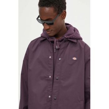 Dickies geaca barbati, culoarea violet, de tranzitie