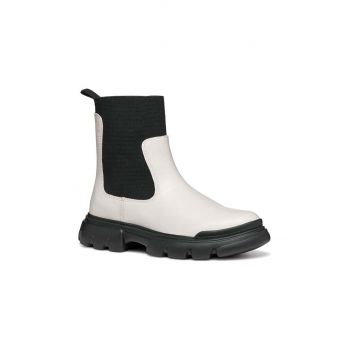 Geox botine copii JUNETTE culoarea alb, J46HVC.0BCNH