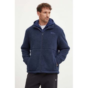 Jack Wolfskin hanorac fleece Felslicht culoarea verde, neted, 1711151