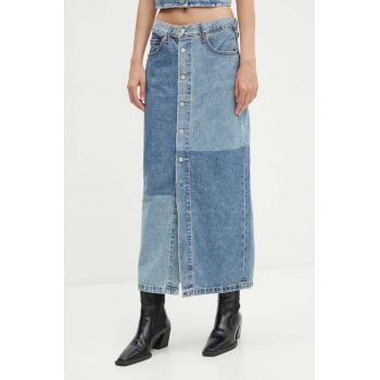 Levi's fusta jeans midi, creion, 000OF