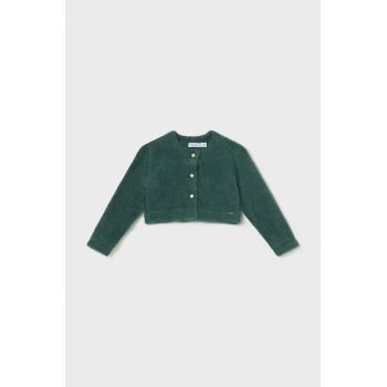 Mayoral cardigan bebe culoarea verde, 2325