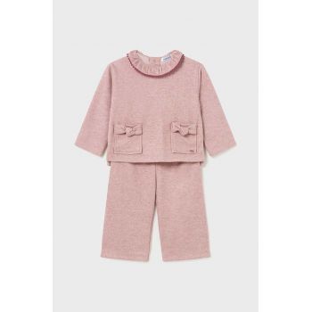 Mayoral compleu bebe culoarea roz, 2550