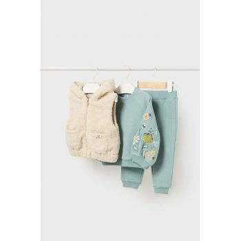 Mayoral compleu bebe culoarea turcoaz, 2826