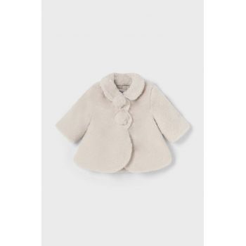 Mayoral Newborn haină de bebe culoarea bej, 2451