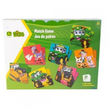 Joc de Asociere John Deere Farm Match Game 3Ani+ Multicolor