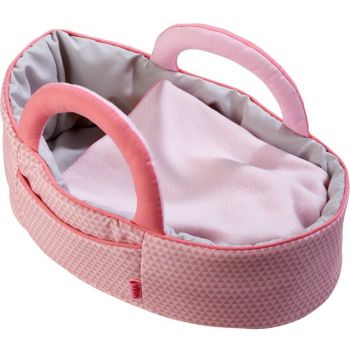 Jucarie doll carrier bag pink, doll accessories (pink/grey)