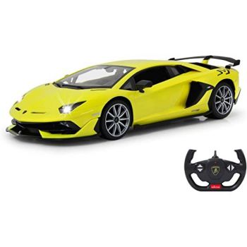 Jucarie Lamborghini Aventador SVJ, toy wehicle (yellow, 1:14)