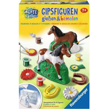 Jucarie plaster figures + paint: horse - 285228