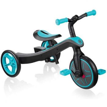 Jucarie tricycle Explorer 2 in 1 blue / green 630-105