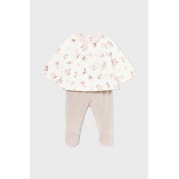 Mayoral Newborn compleu bebe culoarea bej, 2506