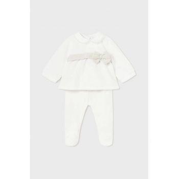 Mayoral Newborn compleu bebe culoarea bej, 2506