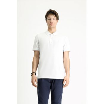 Tricou polo slim fit