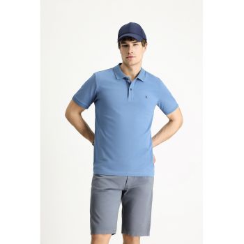 Tricou polo slim fit