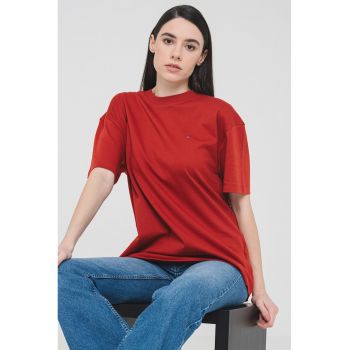 Tricou relaxed fit din bumbac organic