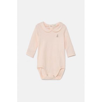 United Colors of Benetton body din bumbac pentru bebelusi 3I9WAB00G