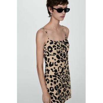 Rochie cu animal print Pardo