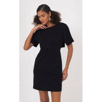 Rochie-tricou cu decolteu pe partea din spate