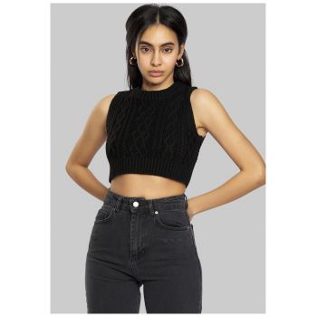 Top crop cu model torsade