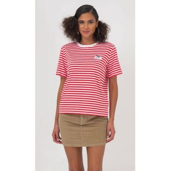 Tricou de bumbac organic cu model in dungi