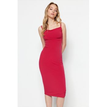 Rochie bodycon cu bretele inguste