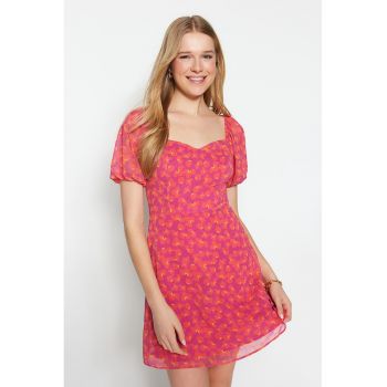 Rochie cu model floral