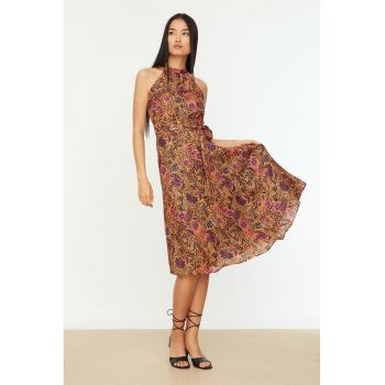 Rochie midi evazata