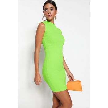 Rochie mini bodycon striata