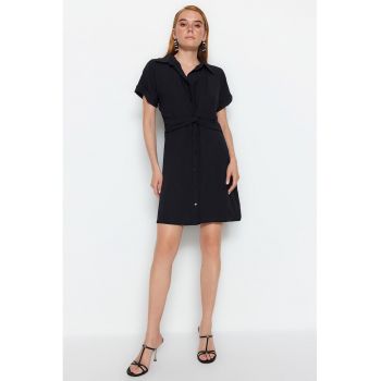 Rochie mini cu nasturi