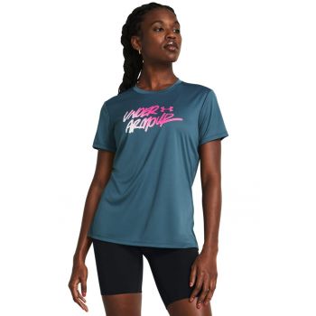 Tricou cu imprimeu logo pentru fitness Velocity