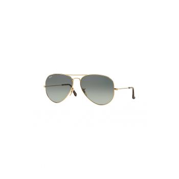 Ochelari de soare aviator unisex cu lentile in degrade