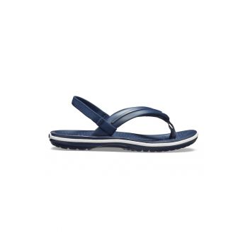 Papuci flip-flop cu bareta slingback si logo