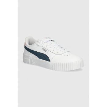 Puma sneakers Carina 2.0 culoarea alb, 385849