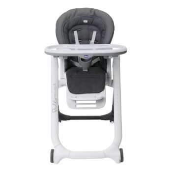 Scaun de masa Chicco Polly Magic Relax Grey Melange 0luni+