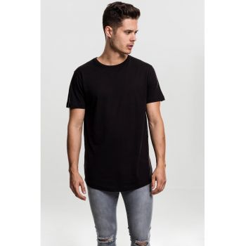 Tricou din bumbac cu model uni