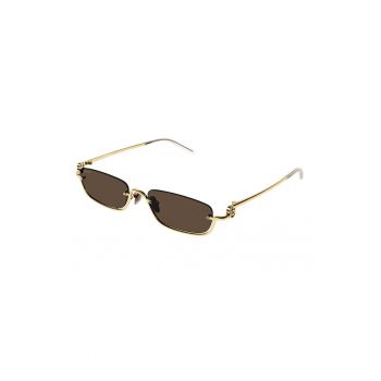 Ochelari de soare dreptunghiulari unisex cu rama metalica